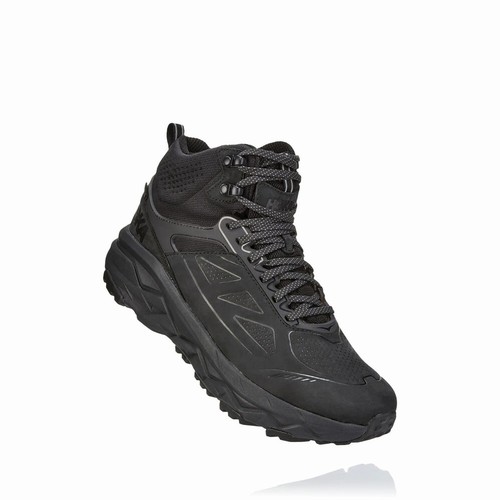 Hoka One One CHALLENGER MID GORE-TEX Lifestyle Shoes For Men India Black IN-3872